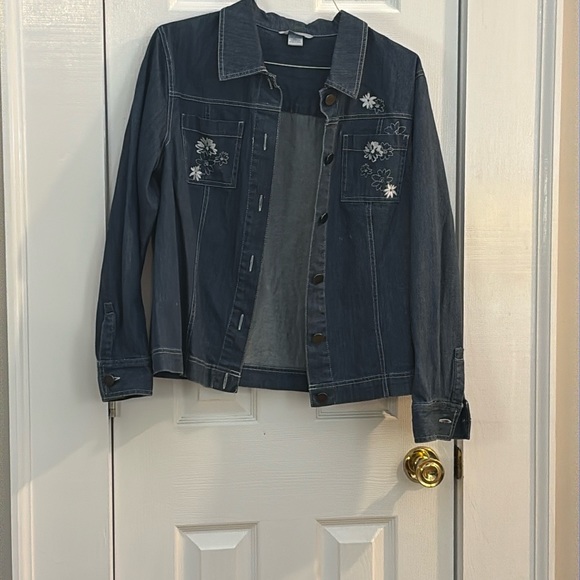 Koret Blue Jean Jacket Classic Denim Style - Picture 11 of 11